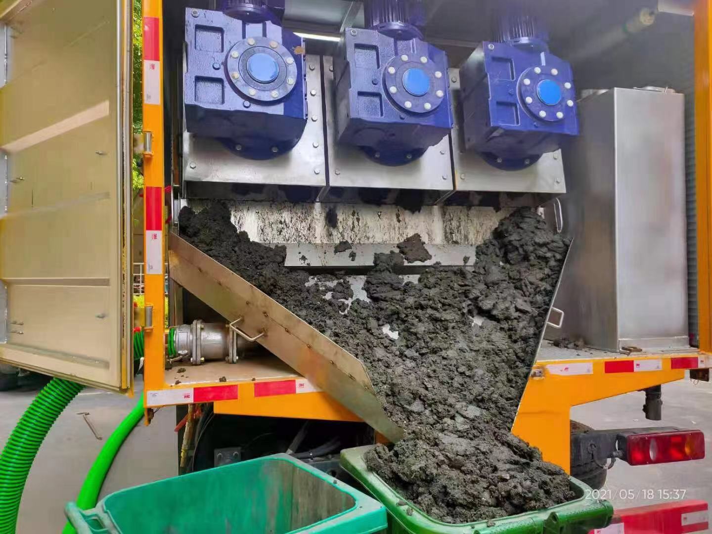 浠水化粪池清掏城市维护站-泥浆净化干湿分离处理